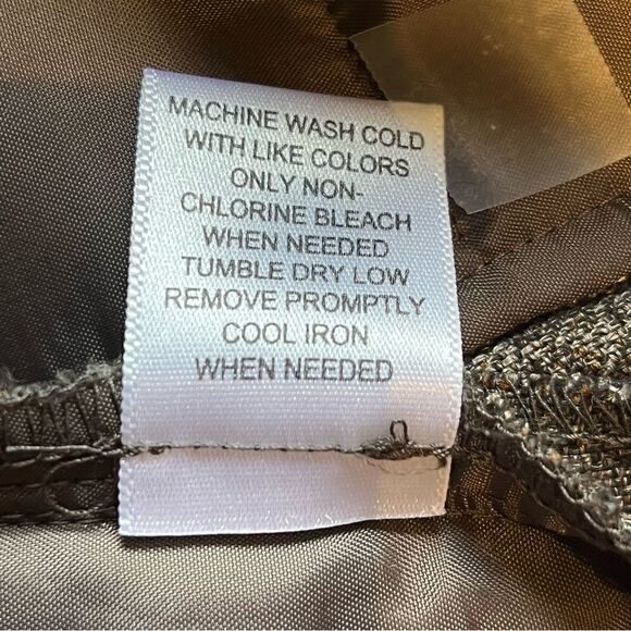 Relativity Trousers NWT Size 10 Brown Mink zip and button closure 4 pockets - Picture 9 of 9